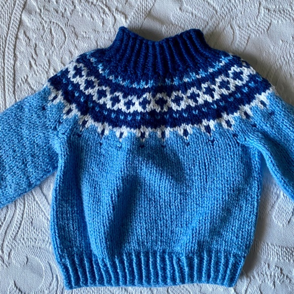 Vintage Hand Knit 2T Sweater - Picture 2 of 7